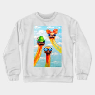 Friends ostriches Crewneck Sweatshirt